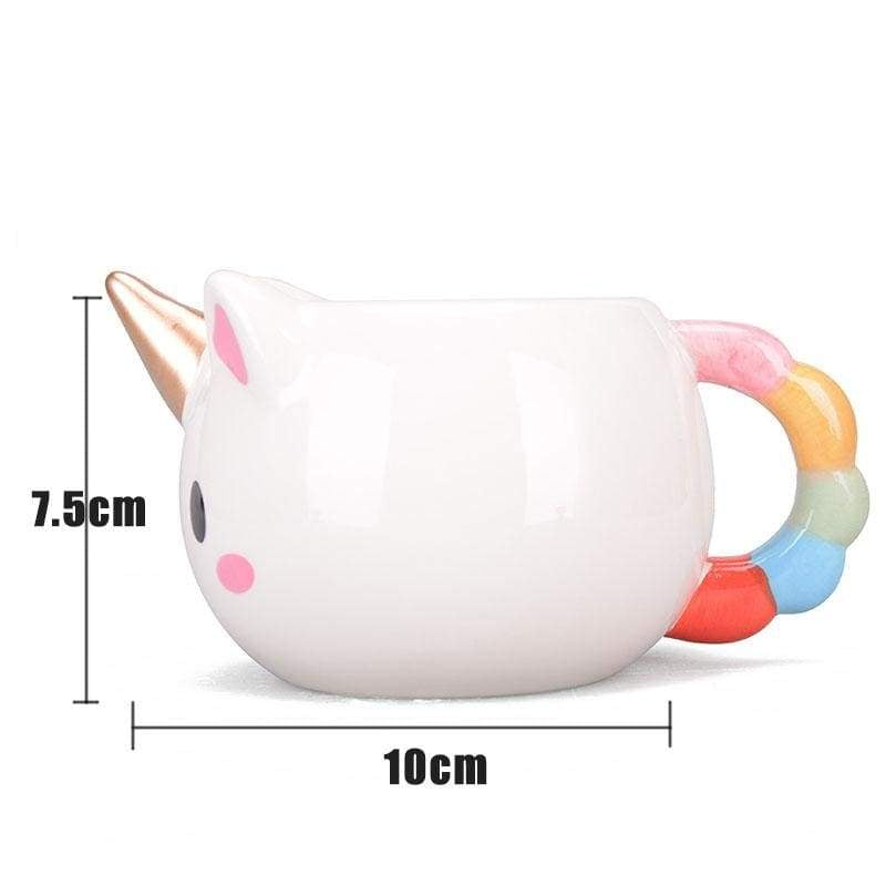 BigNoseDeer Kawaii Pink Unicorn Mug Cute Mugs with 3D Narwhal Inside  Ceramic Coffee Mug with Lid and…See more BigNoseDeer Kawaii Pink Unicorn  Mug Cute