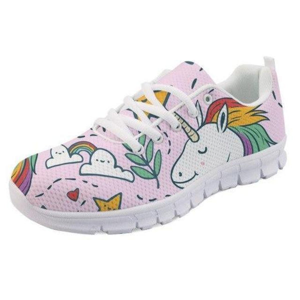 Unicorn adult shoes top