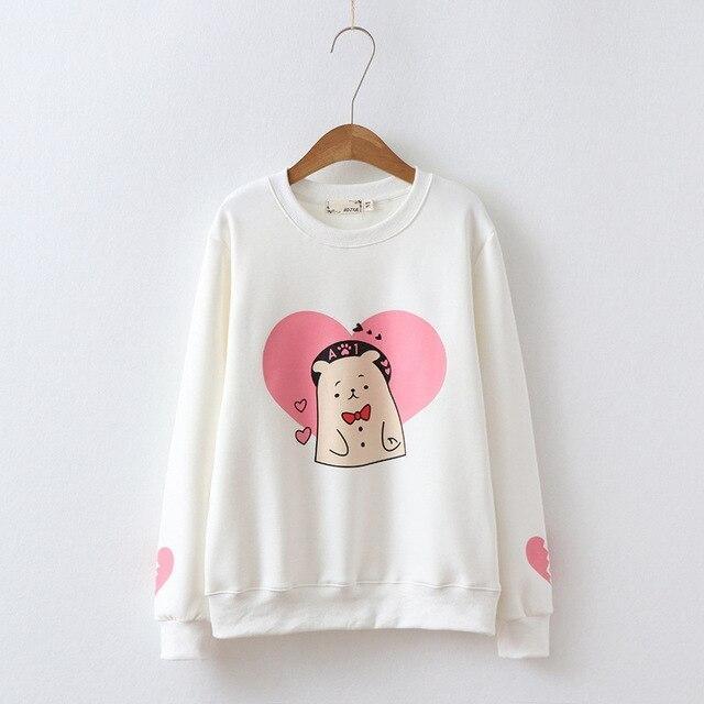 Valentine Bear Crewneck - sweater