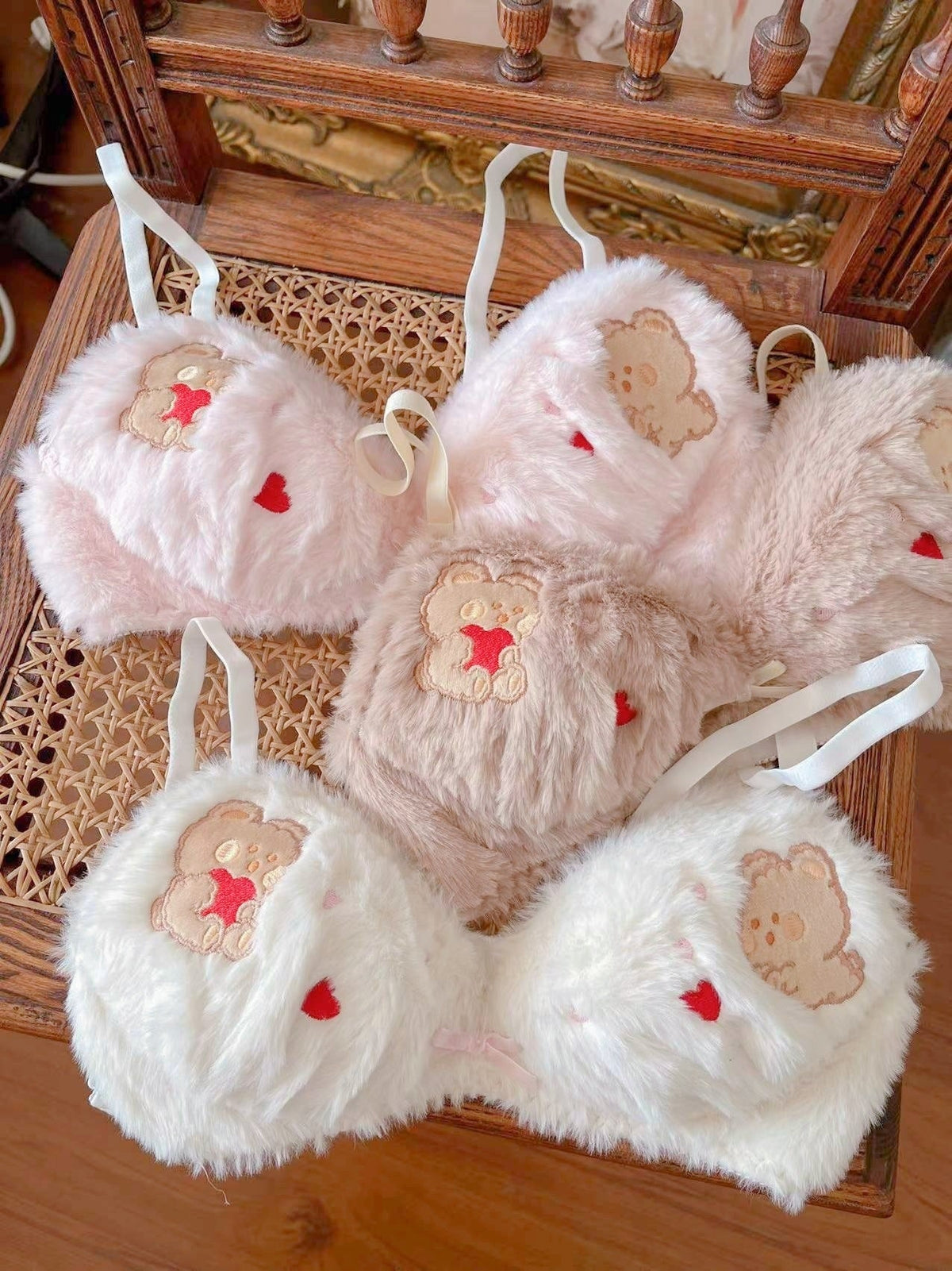 fluffy bralette