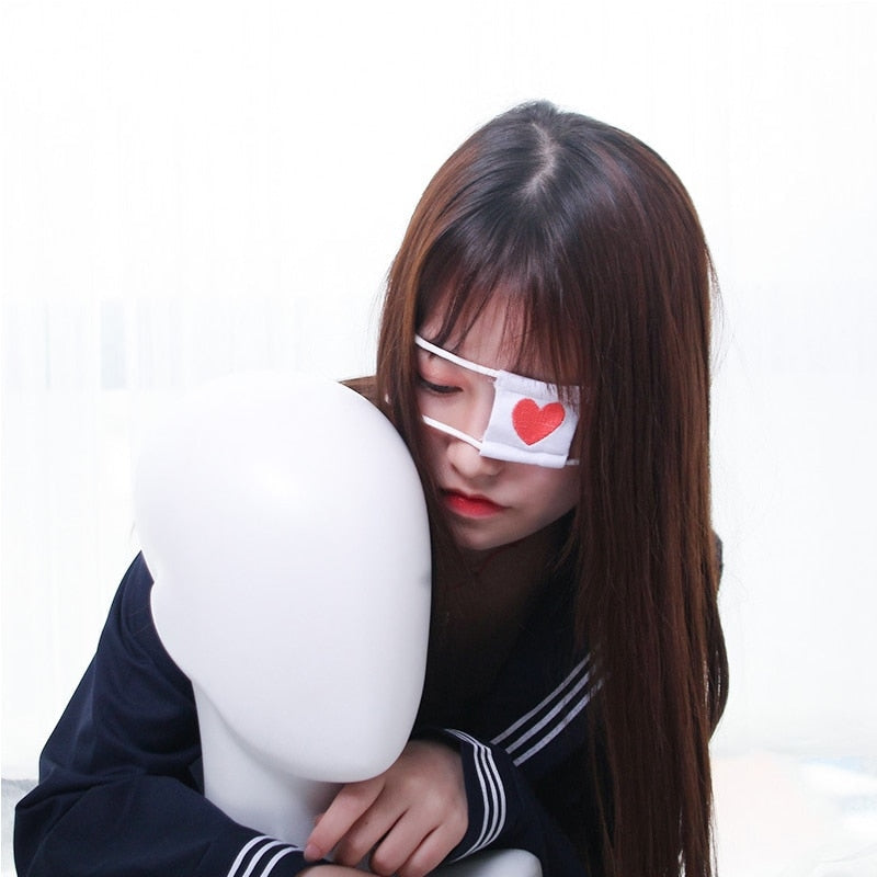 Valentine Lovecore Eye Patch - cosplay, eye patch, eyepatch, eyeshade, eyewear