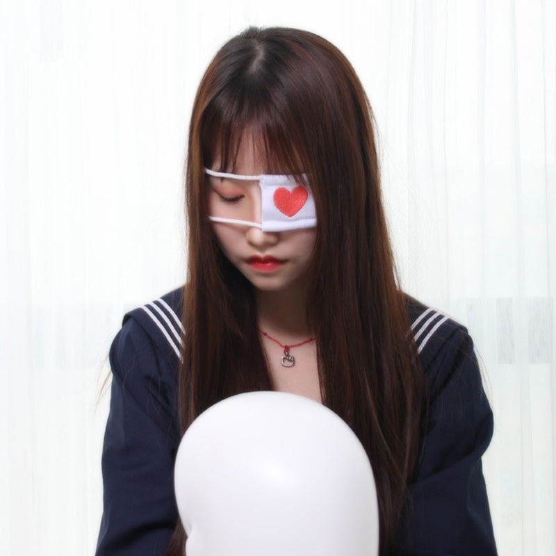 Valentine Lovecore Eye Patch - cosplay, eye patch, eyepatch, eyeshade, eyewear