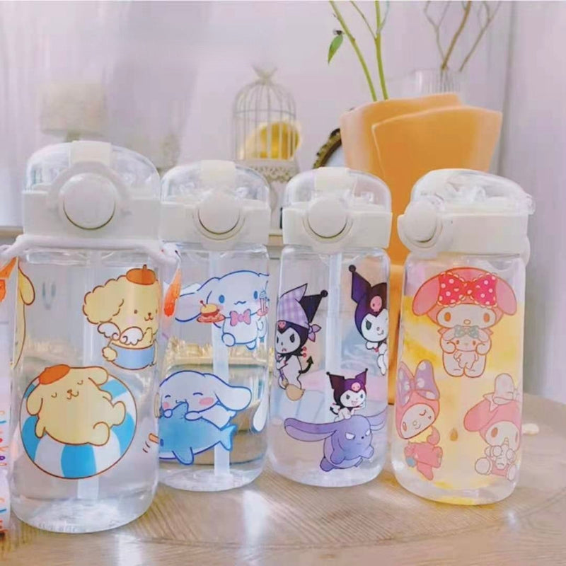 White Sanrio Sippies - bottes, bottle, cinnamoroll, cups, drink glasses